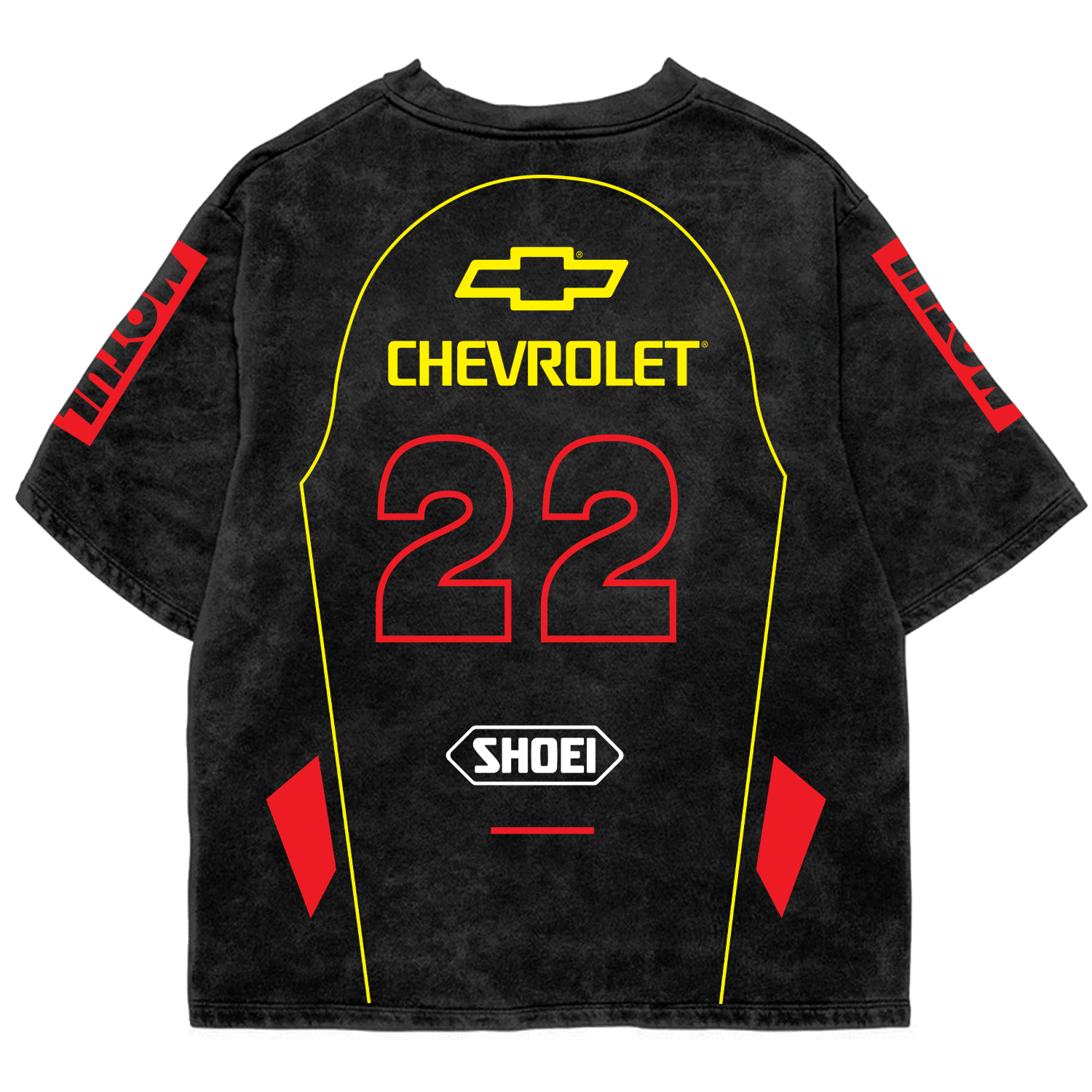 Chevrolet Acid Wash Oversized Tee